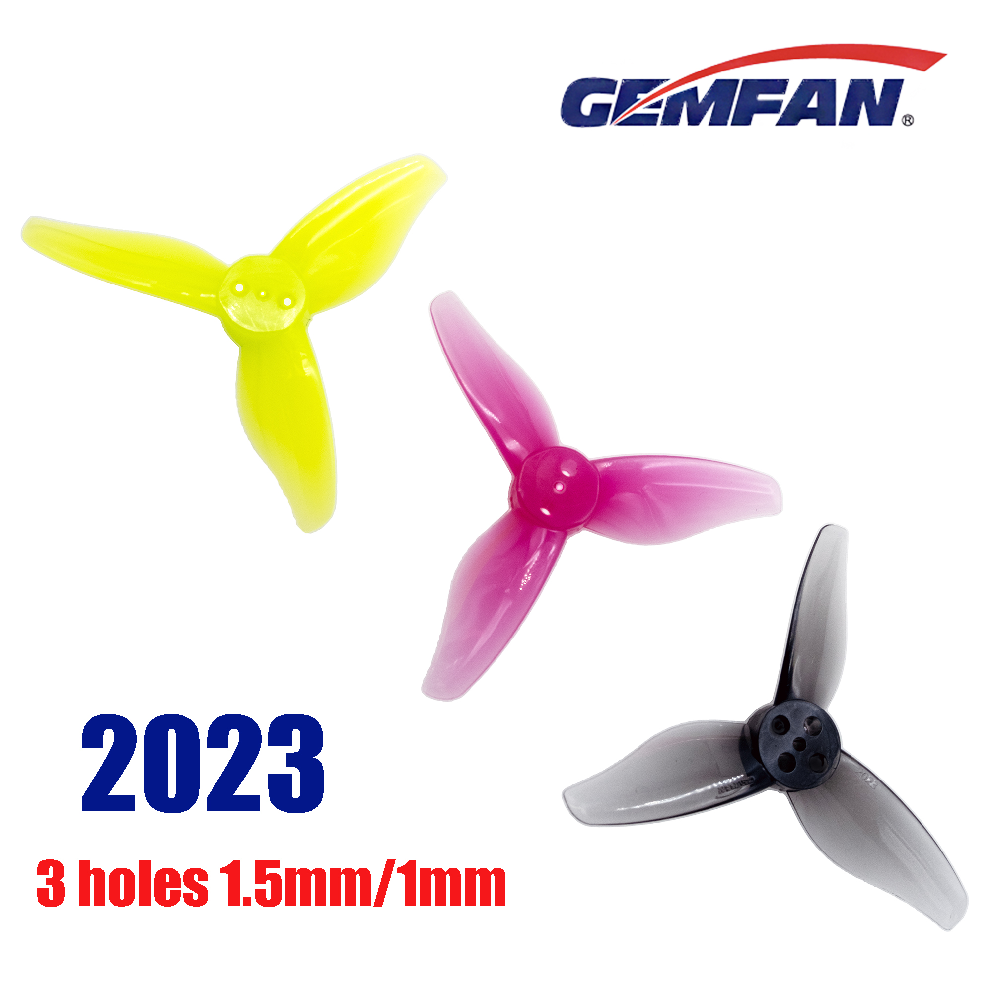 Drone Rc Board - 4Pairs Gemfan Hurricane 2023 2X2.3X3 3-Blade
