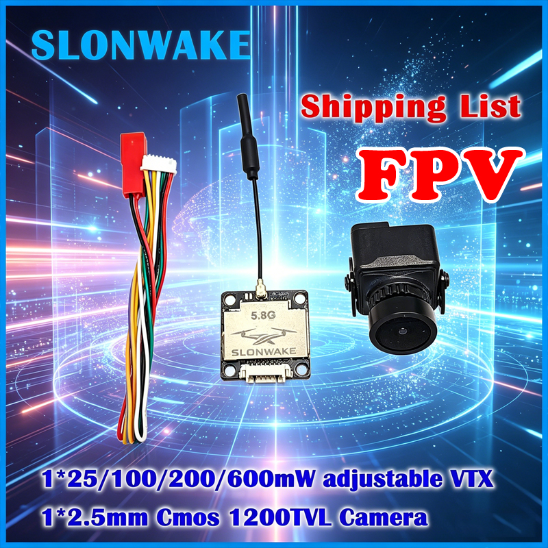 Rc Airplane Drone - SLONWAKE Ready to use 5.8G 48CH