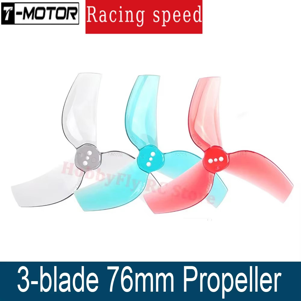 Drone Without Rc - 20pcs/10pairs T-MOTOR T76S 3-blade 76mm Propeller