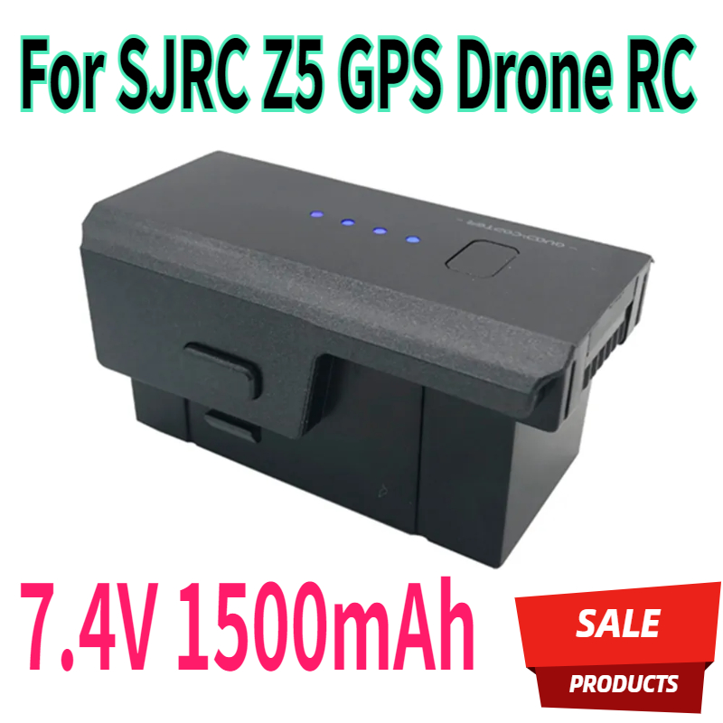 Drone Sjrc - 7.4V 1500mAh Lipo Battery for SJRC