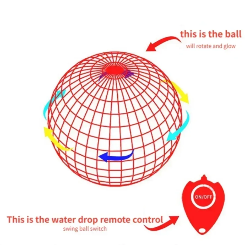 Flying Ball Spinner Toy Hand C - Drone Pro Rc Ufo 评论和价格