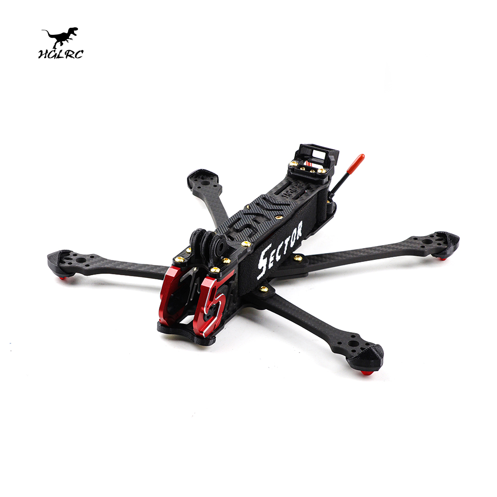 HGLRC Sector Sector D5 225mm C - Carbon Fiber Drone Arm 评论和价格