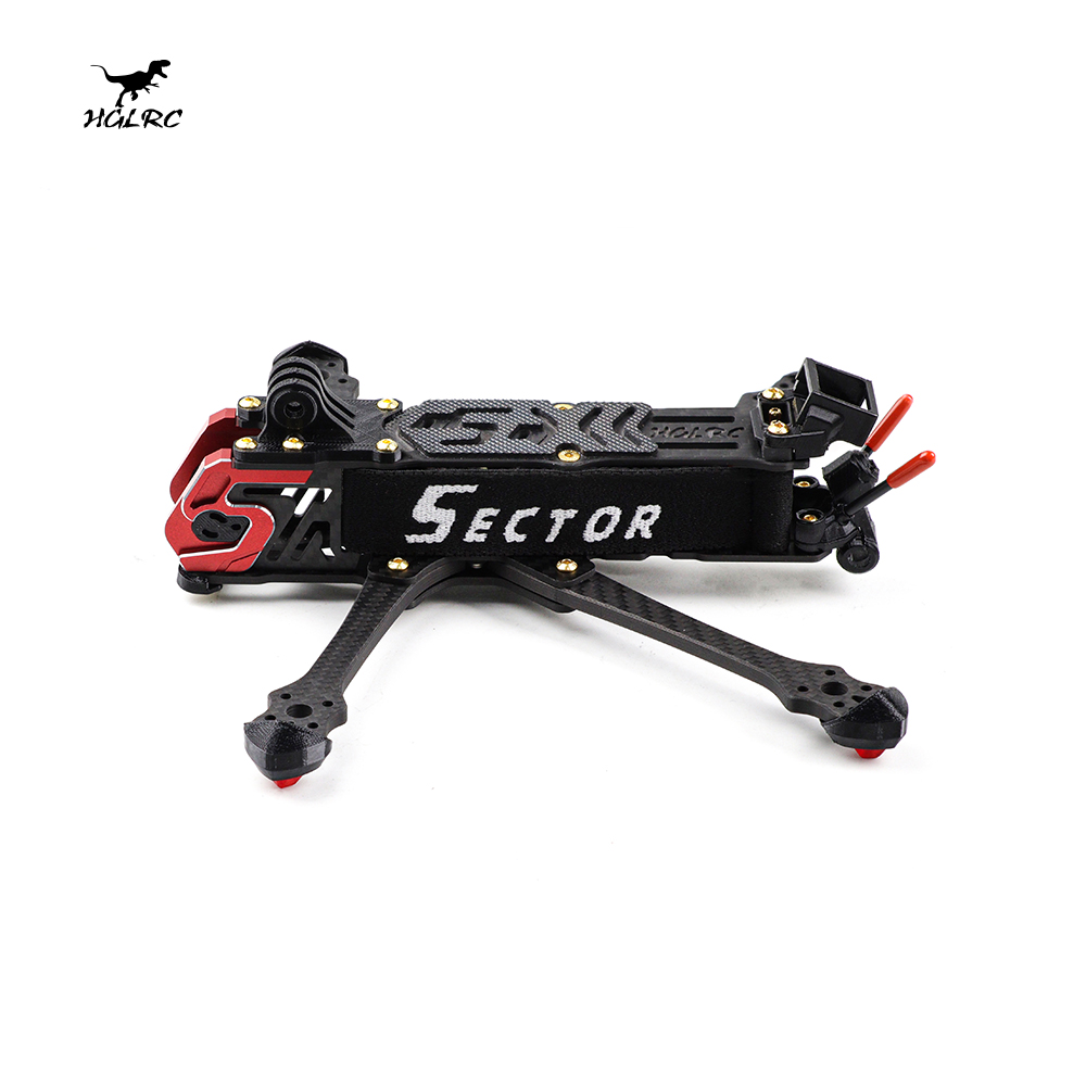 HGLRC Sector Sector D5 225mm C - Carbon Fiber Drone Arm 评论和价格
