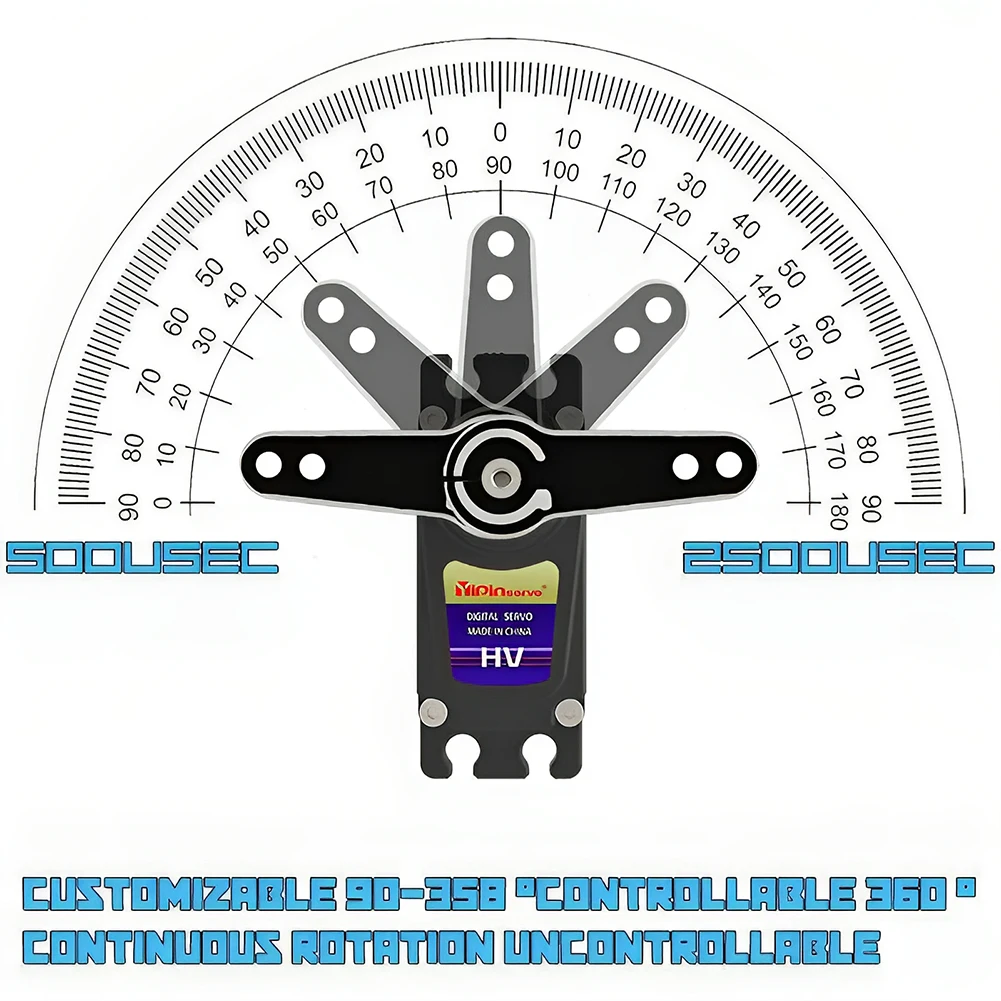 55kg Digital Servo 7.4V 180/27 - Rc Car Servo 评论和价格