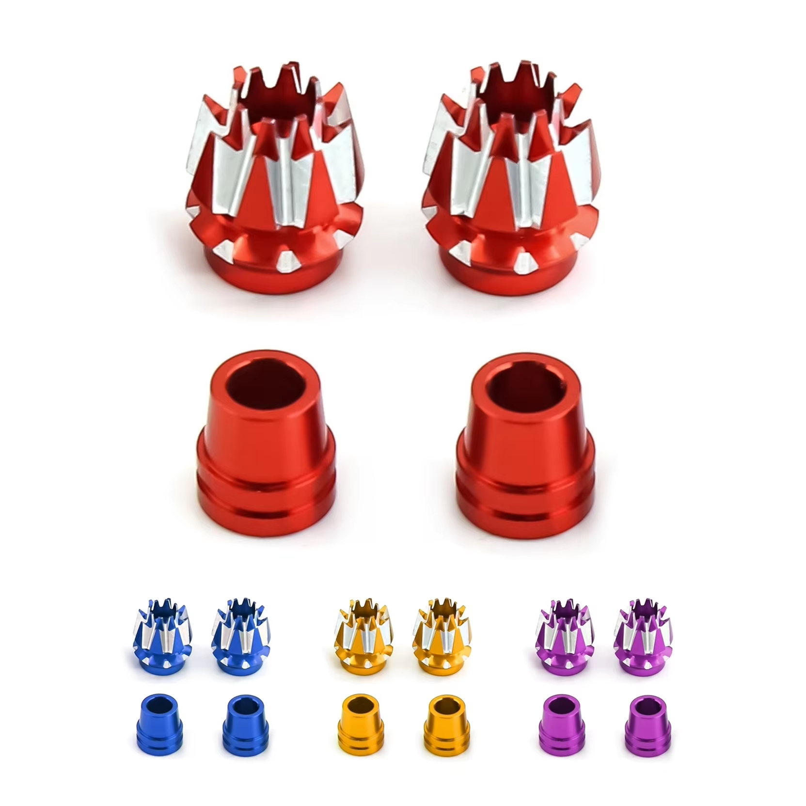 2Pcs Aluminum RC Car Plane Con - Drone Rc Jet 评论和价格