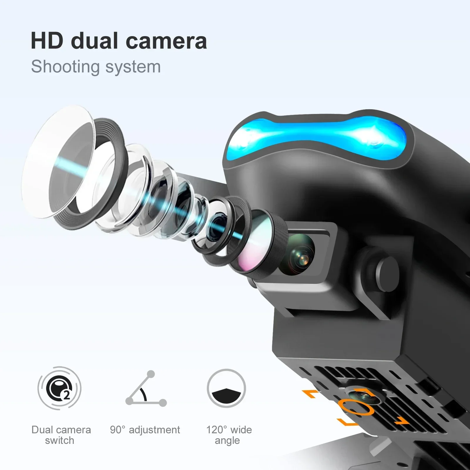 E99 K3 Pro 4K Drone Foldable D - Lyzrc Drone 评论和价格