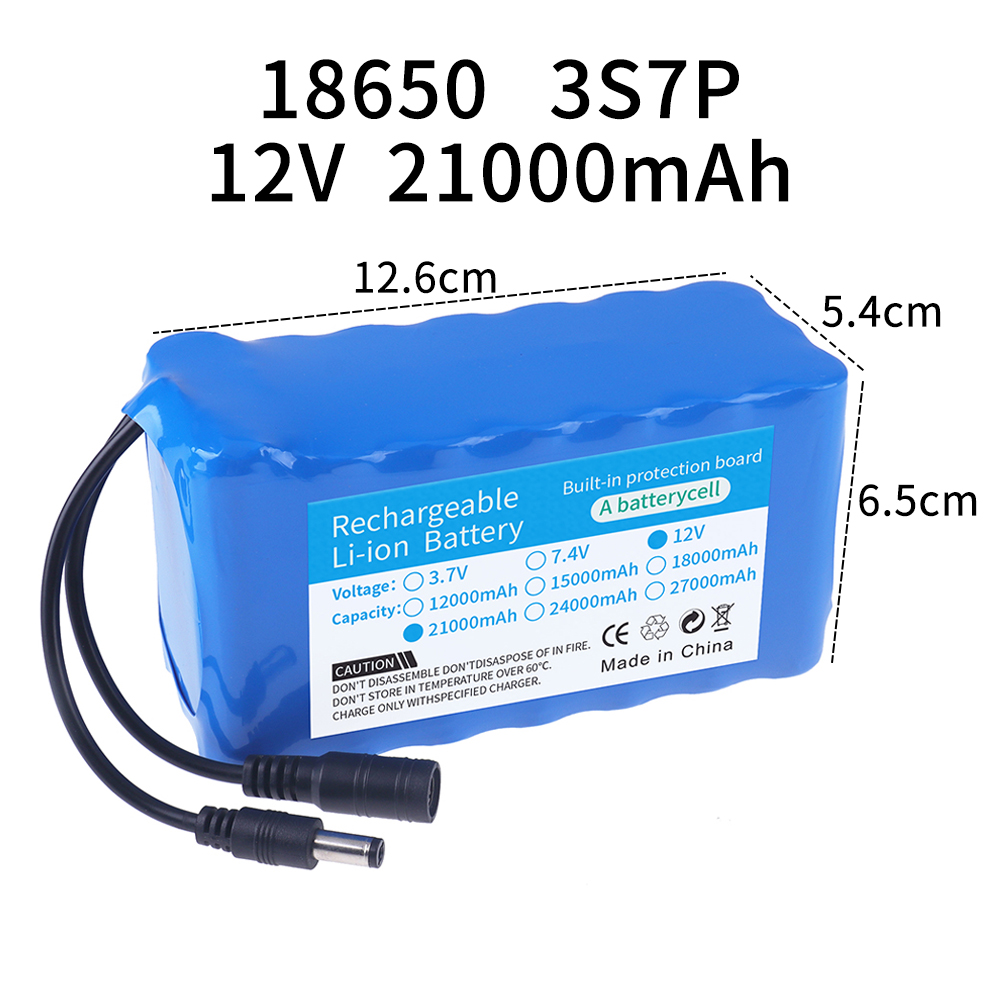 12V 21Ah 3S7P lithium-ion batt - Lipo Battery Charger 评论和价格