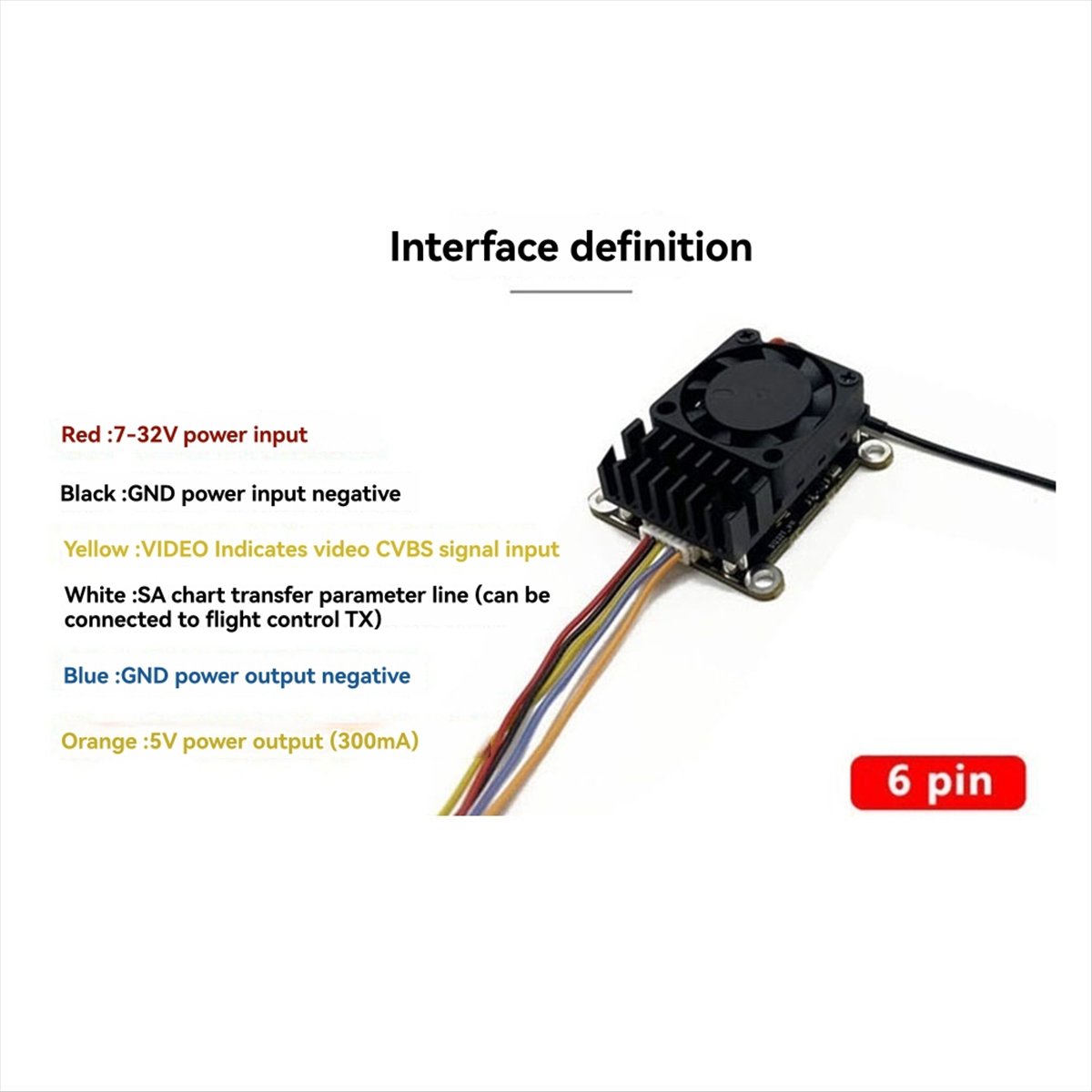 5.8G 2W VTX 2000mW FPV Video T - Drone Rc Drone 评论和价格