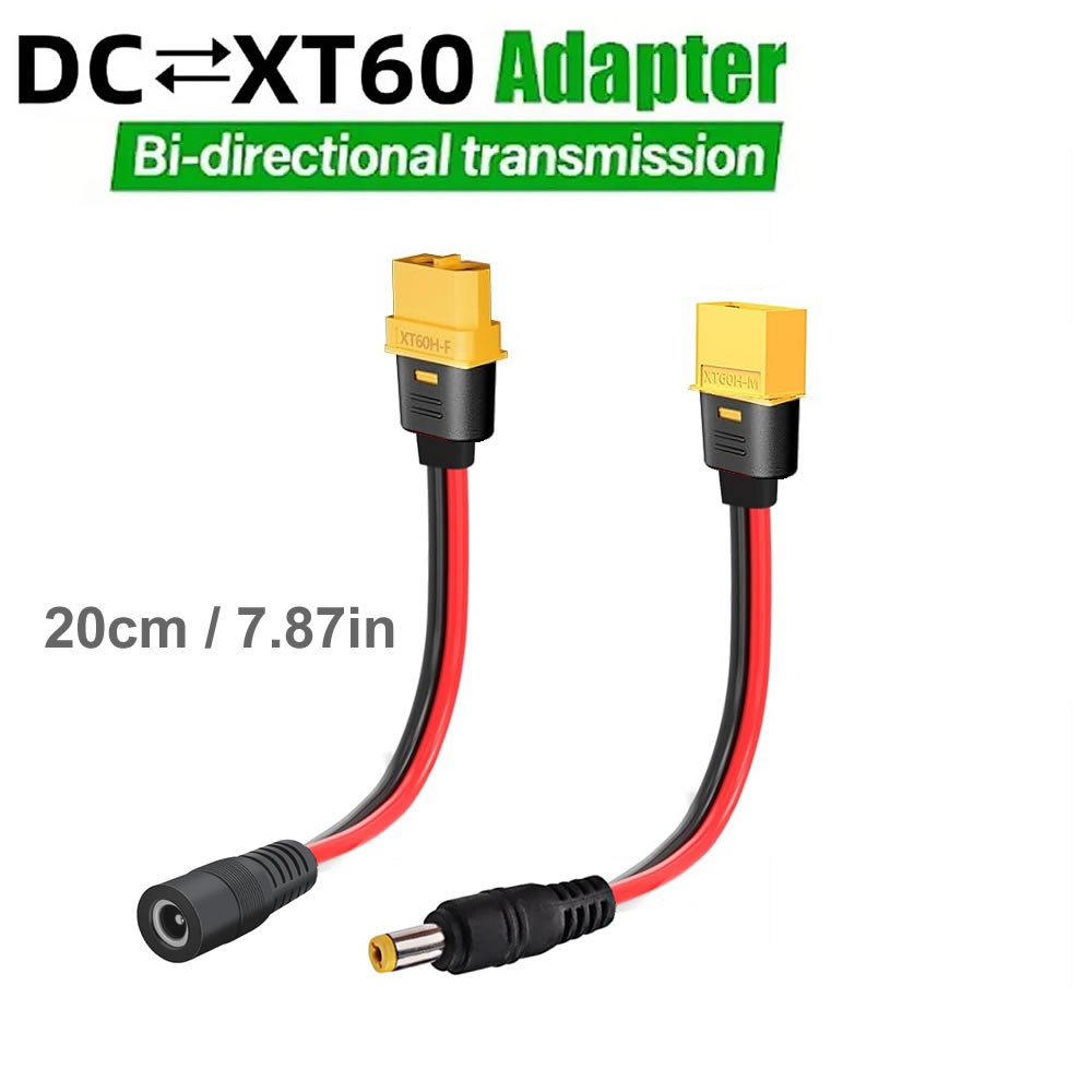 XT60 Plug Female Male To DC 5. - Drone Rc Car Hybrid 评论和价格
