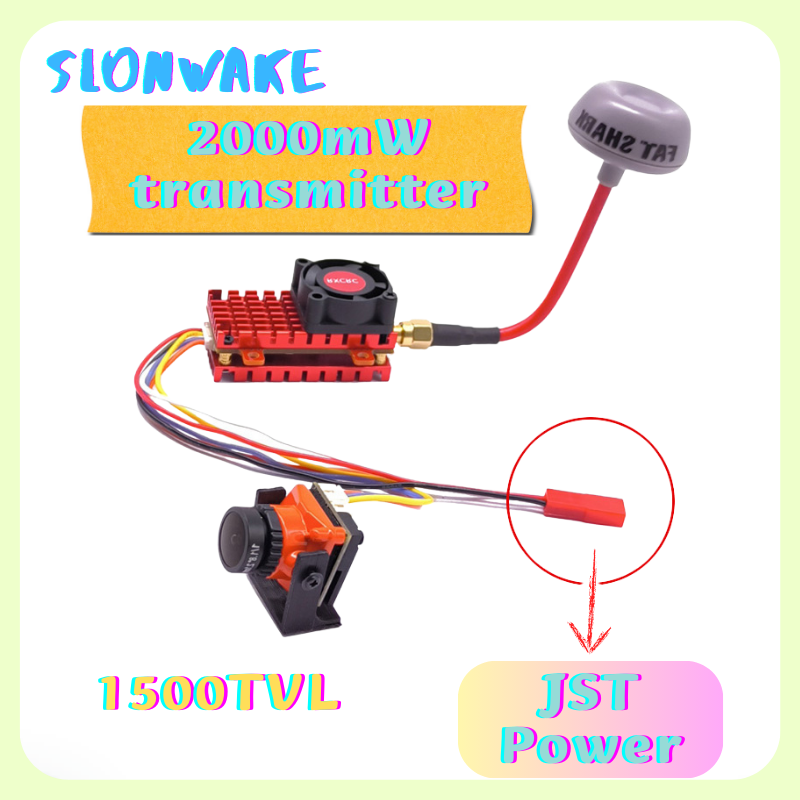 Range 5.8G 2W FPV Wireless Tra - Rc Airplane Drone 评论和价格