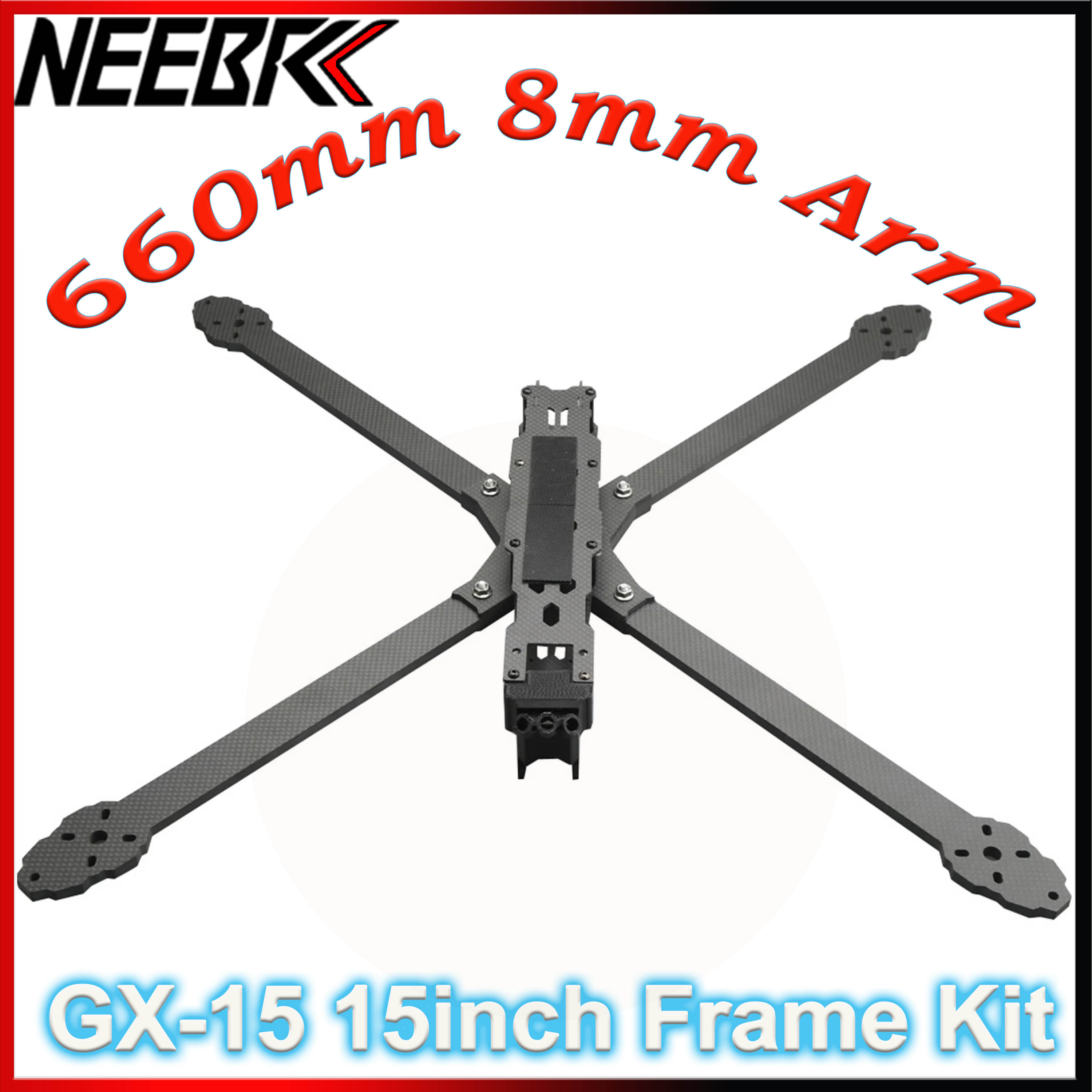 GX-15 15 Inch FPV Frame Kit 66 - Carbon Fiber Drone Arm 评论和价格