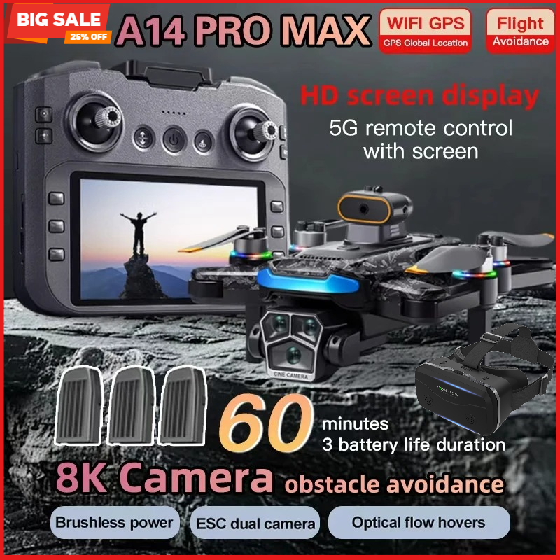 VEVLO 2026 A14 Pro Max GPS Dro - Drone Rc Foldable 评论和价格