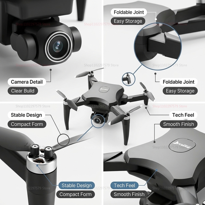Mini Drone GPS Professional 8K - Drone Avion Rc 评论和价格