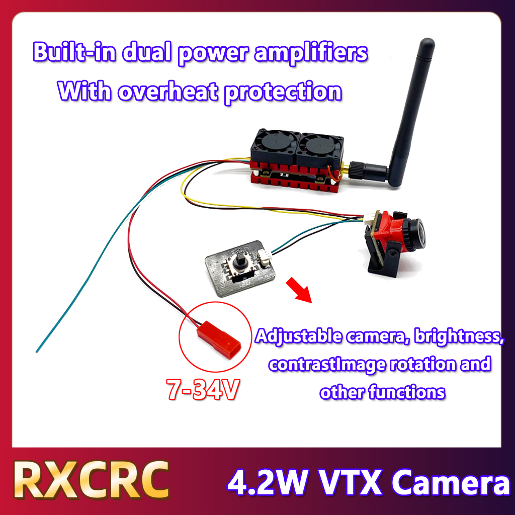 RXCRC 5.8G 48CH 4.2W High Powe - Rc Airplane Drone 评论和价格