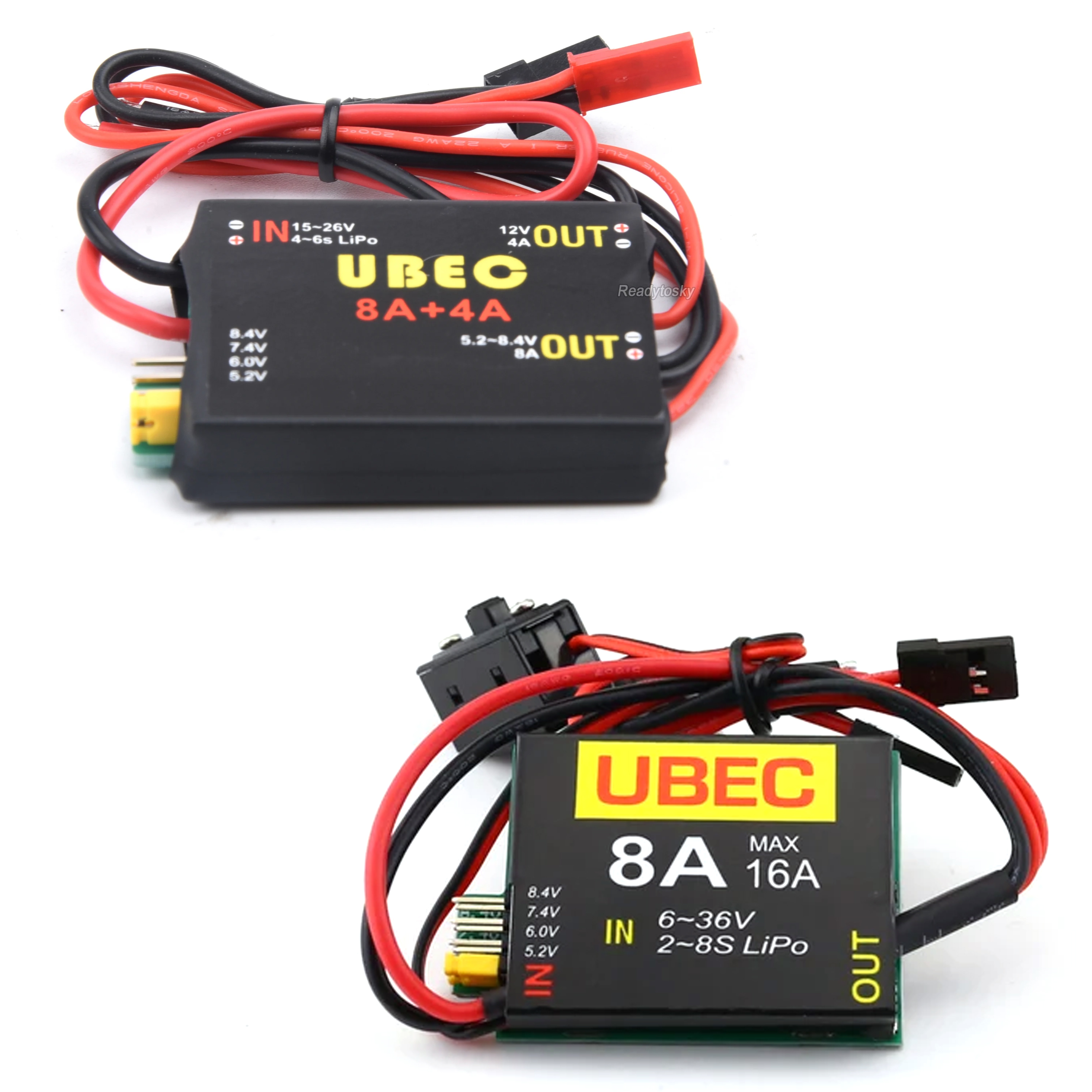New 2S-6S 6-36V UBEC-8A BEC &  - Rc Car Servo 评论和价格