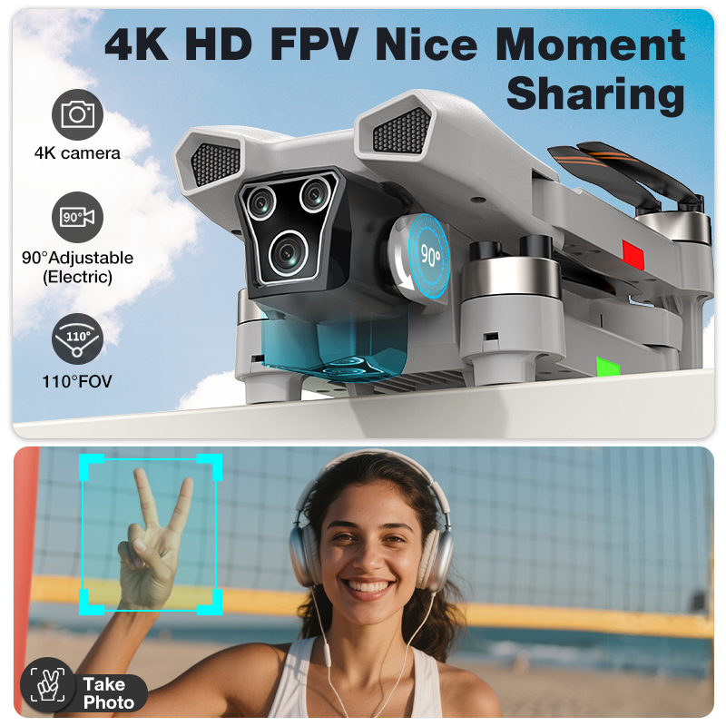 New L107 PRO Drone 8k Aerial P - Lyzrc Drone 评论和价格