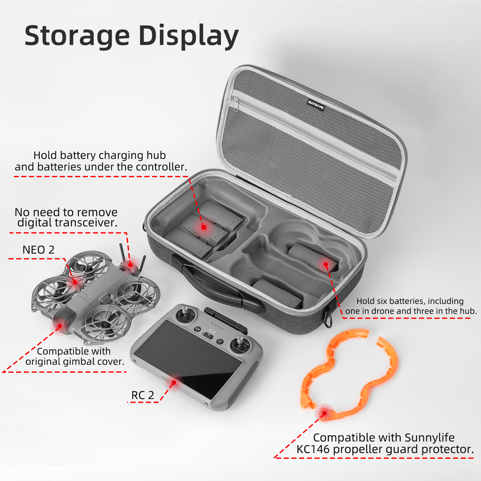 Portable Carrying Case For DJI - Drone Rc Cover 评论和价格
