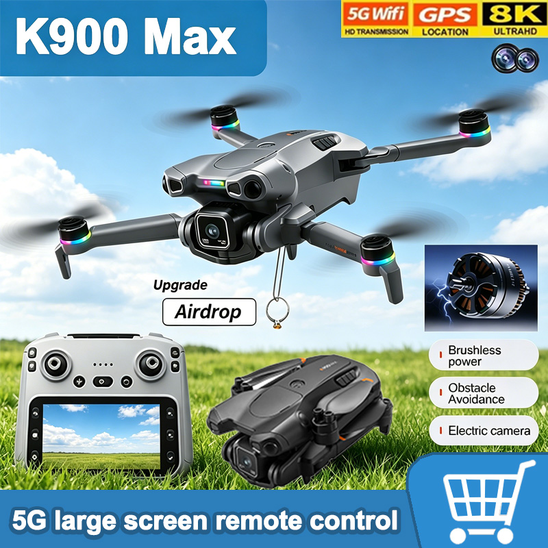 K900 Max One-click airdrop RC  - Drone Avion Rc 评论和价格