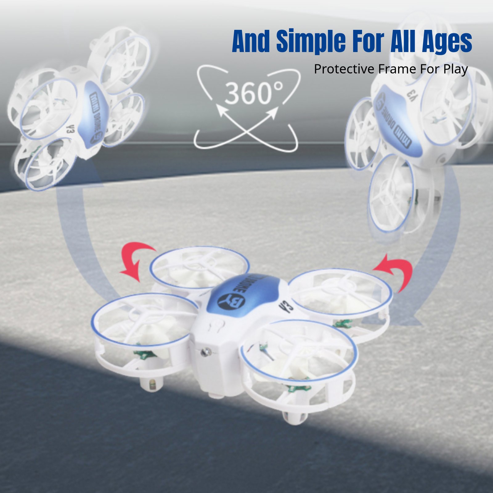 Mini Quadcopter Drone Mini RC  - Drone Pro Rc Ufo 评论和价格