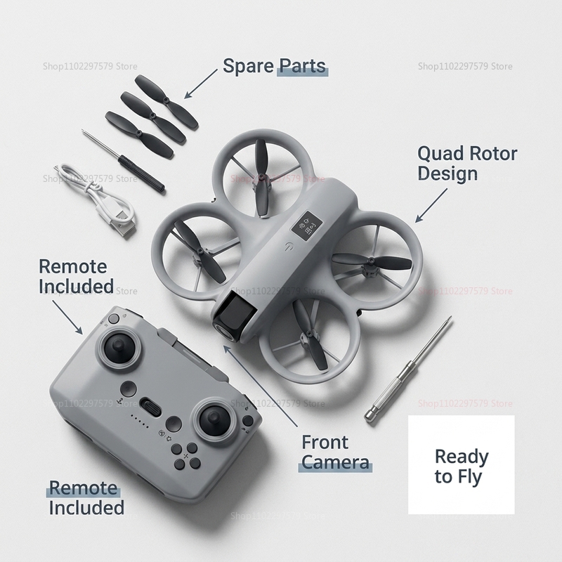Mini Drone with 8K HD Camera F - Drone Pro Rc Ufo 评论和价格