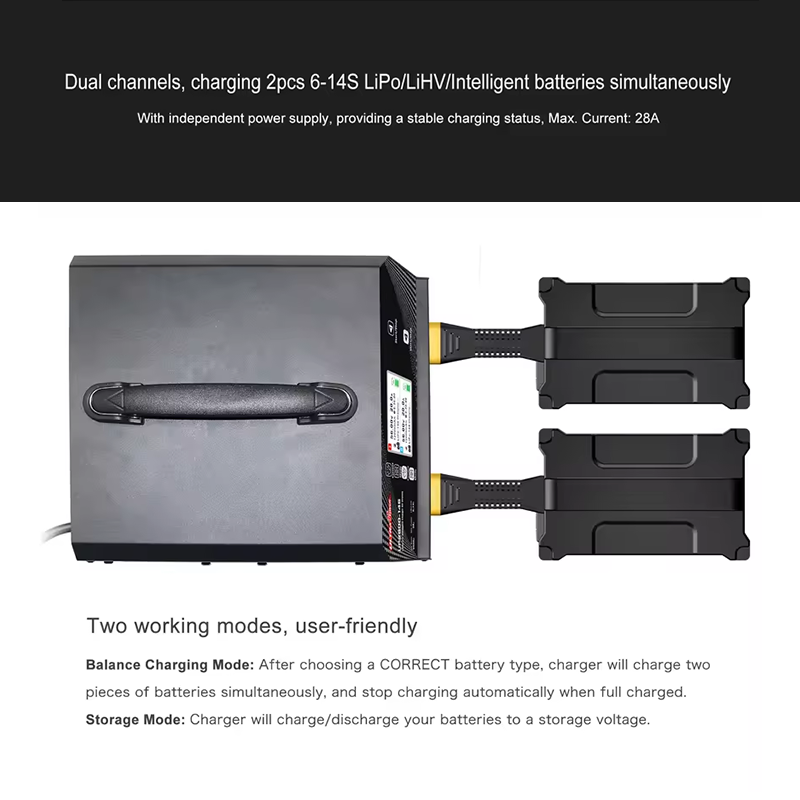 ULTRA POWER UP2800-14S 2X1400W - Lipo Battery Charger 评论和价格