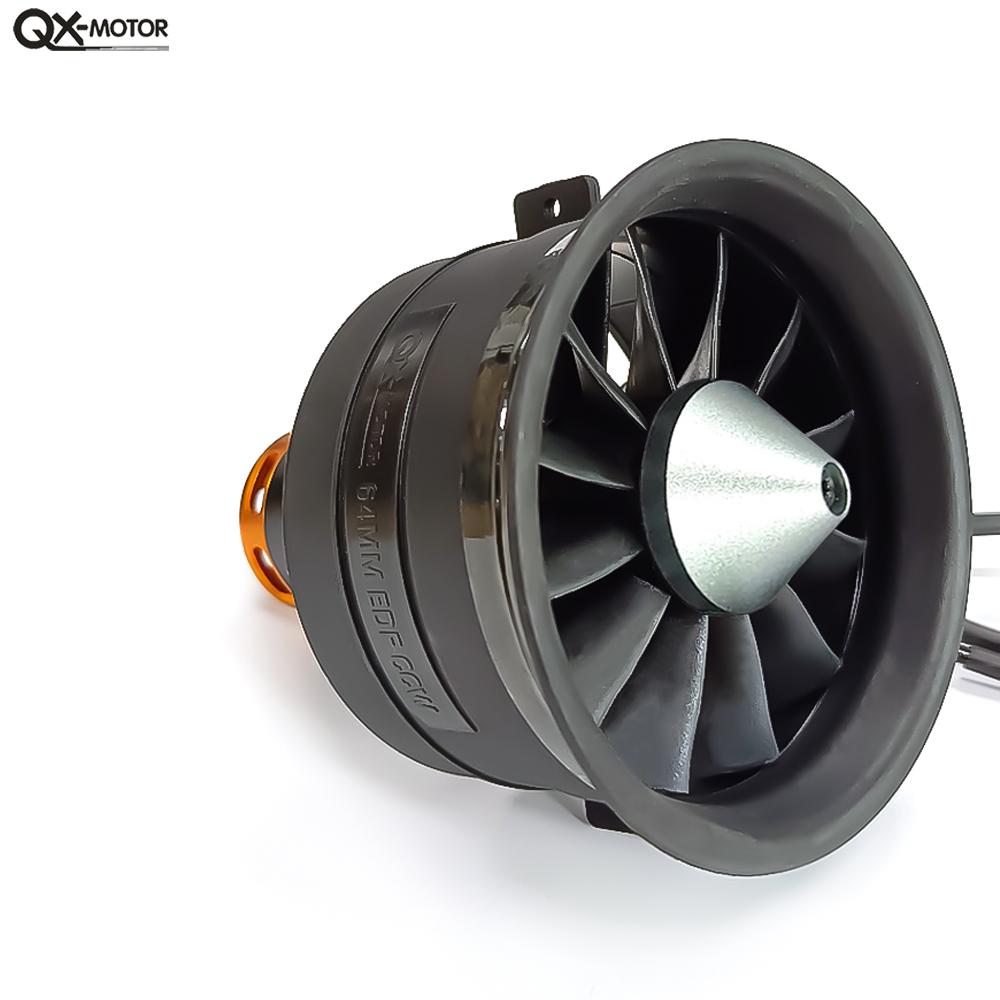 QX-Motor 64mm EDF 12Blades Duc - Drone Rc Jet 评论和价格