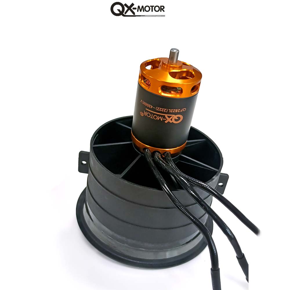QX-Motor 64mm EDF 12Blades Duc - Drone Rc Jet 评论和价格