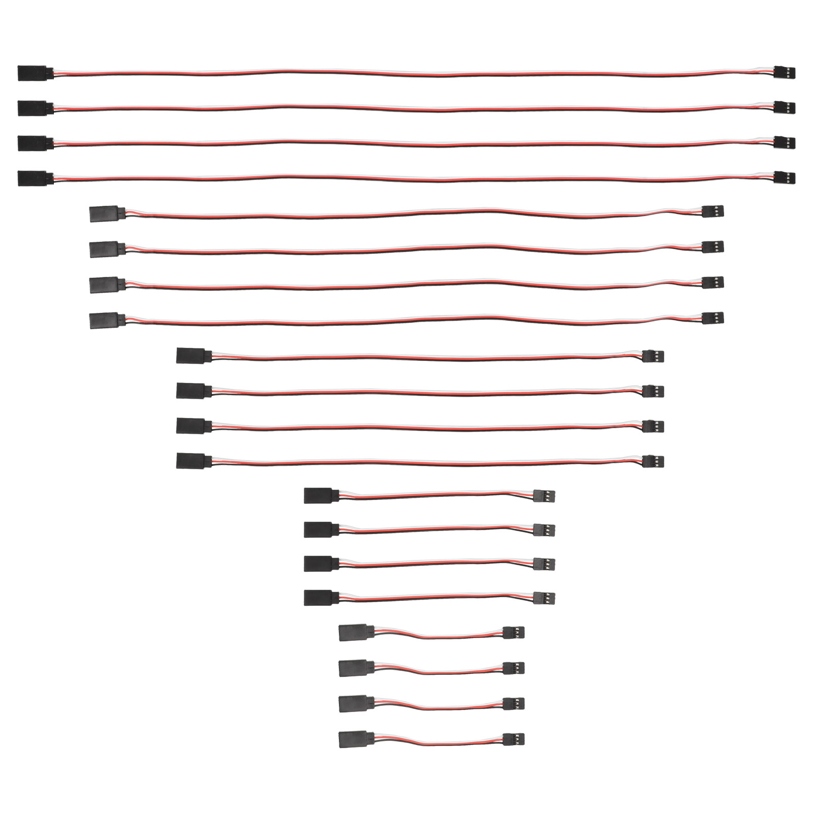 20Pcs Female to Male Servo Ext - Drone Rc Board 评论和价格