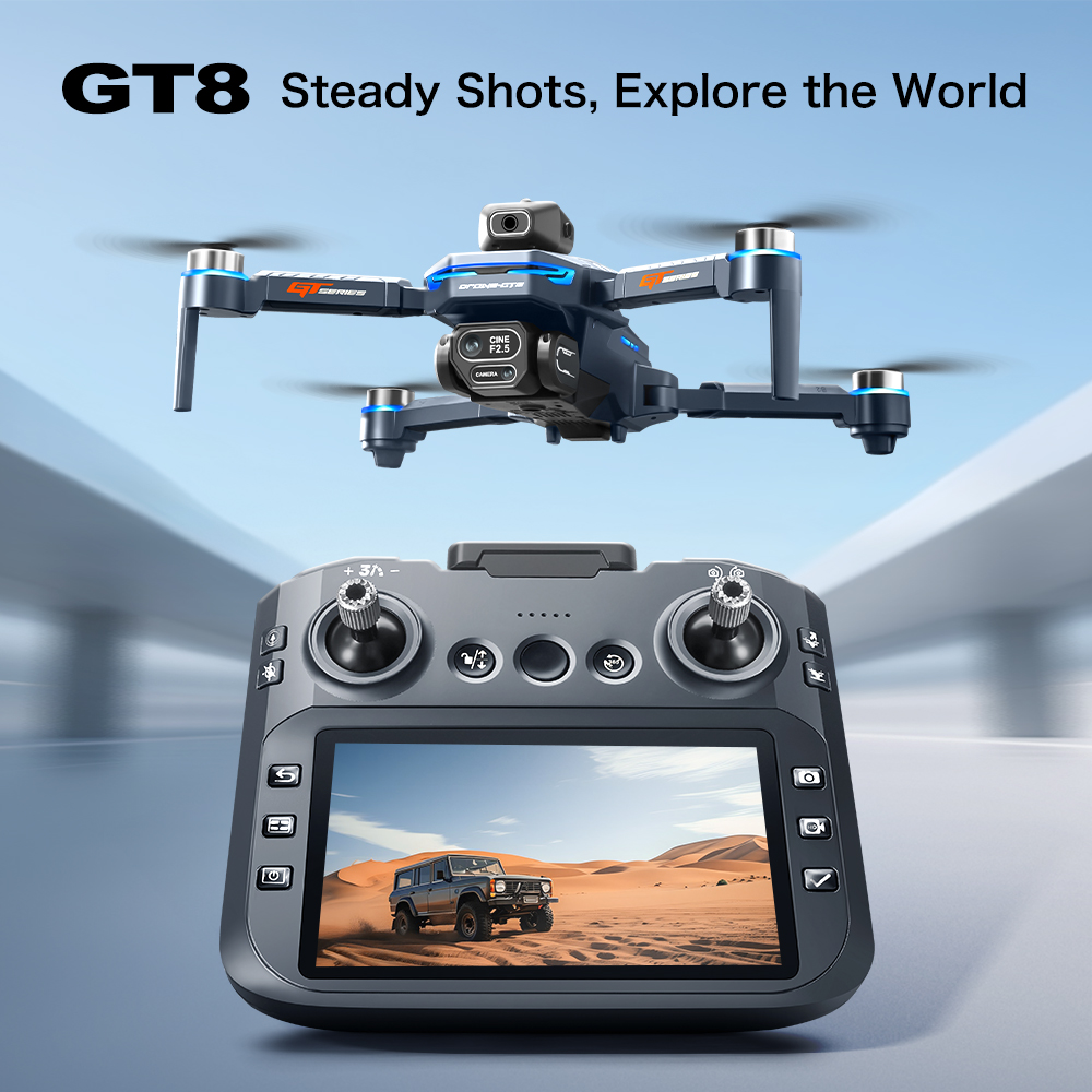 GT8 Mini Drone 8K WiFi GPS Pro - Drone Rc S156 评论和价格