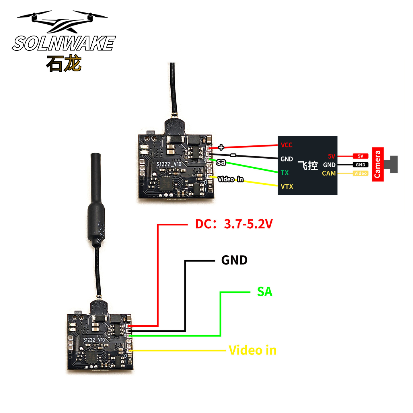 SLONWAKE Nano 5.8G 48CH 200mW  - Rc Airplane Drone 评论和价格