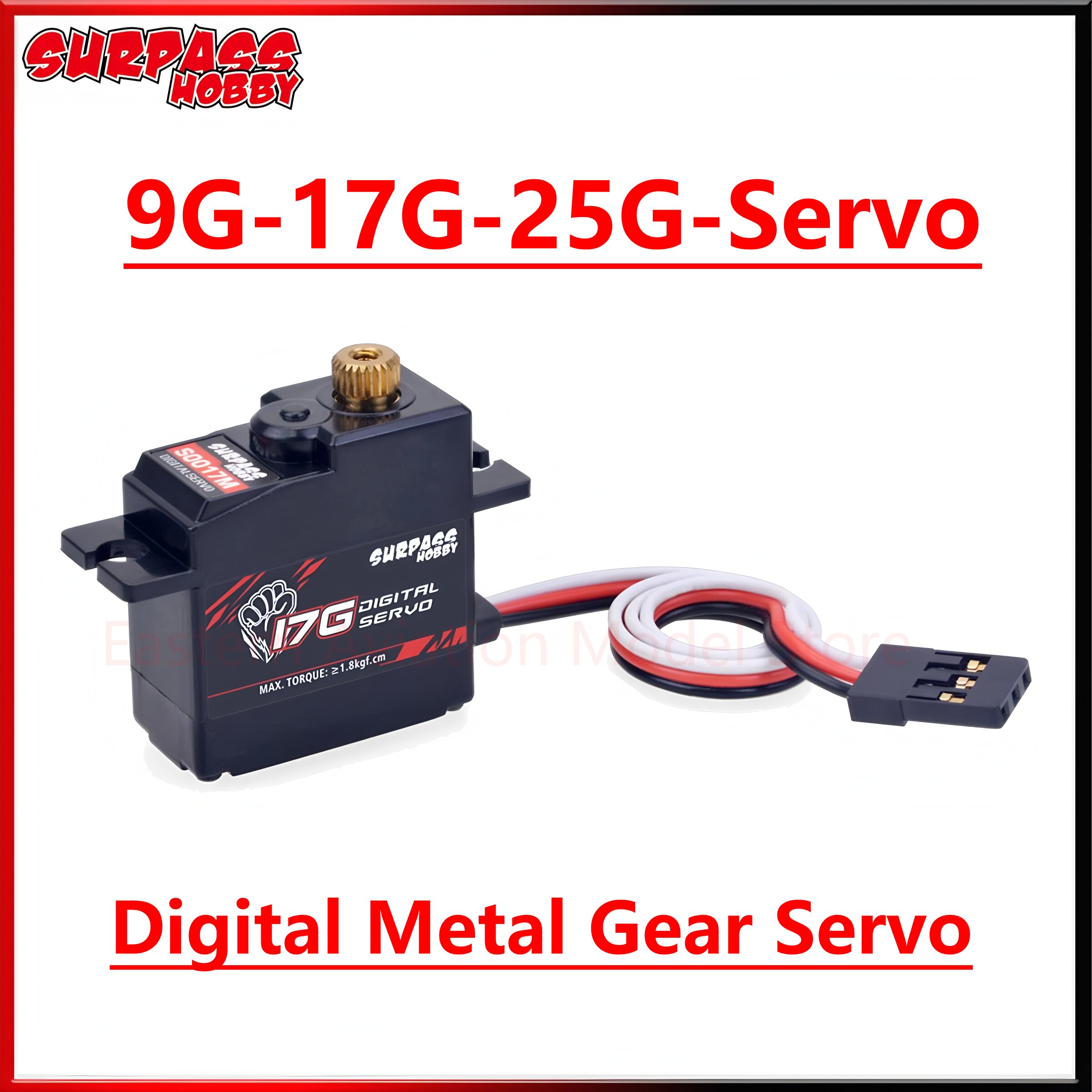 Surpass Hobby S009M 9G S0017M  - Rc Car Servo 评论和价格