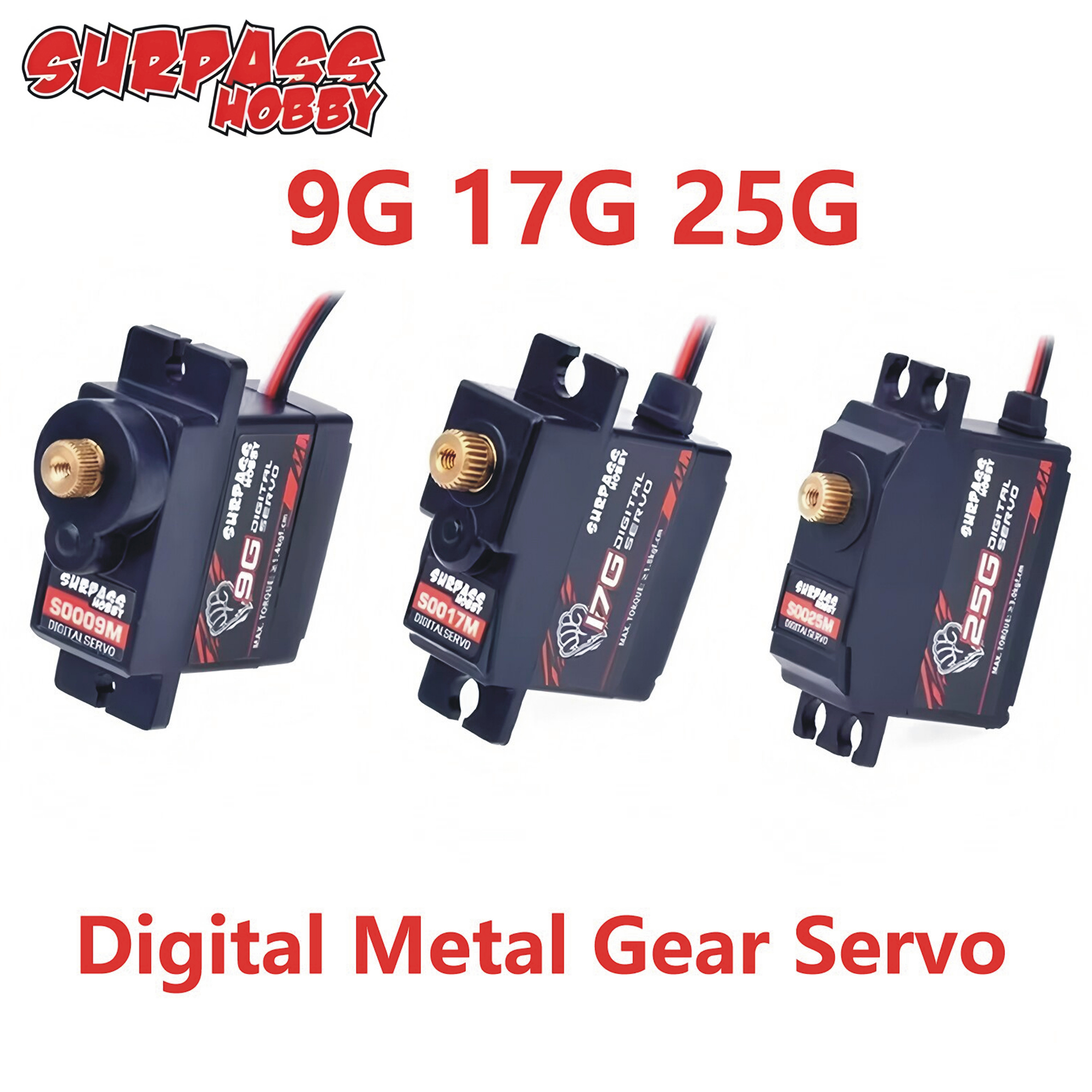 Surpass Hobby S009M 9G S0017M  - Rc Car Servo 评论和价格