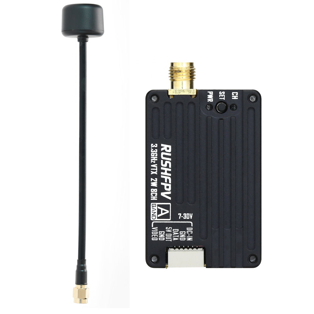 RUSHFPV 3.3G 2W VTX Transmitte - Rc Airplane Drone 评论和价格