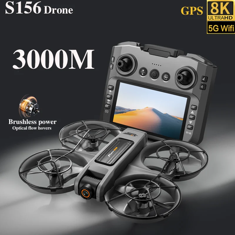 S156 Drone GPS 8K Camera, 5G W - Drone Rc S156 评论和价格