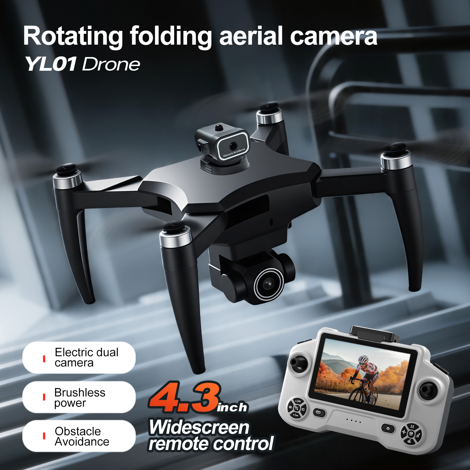 NEW YL01 Mini Drone GPS FVP Dr - Drone Avion Rc 评论和价格