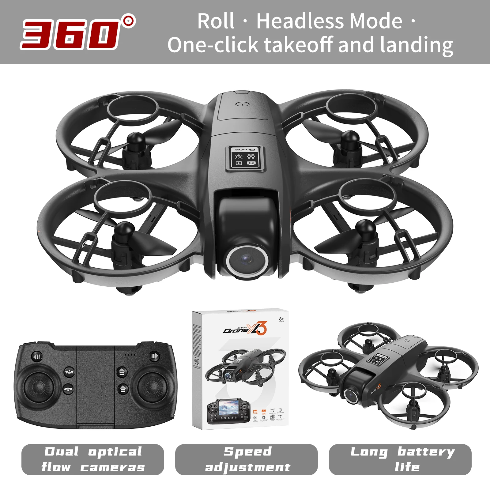 New YL3 RC Drone 8K 1080P Wide - Drone Rc Foldable 评论和价格