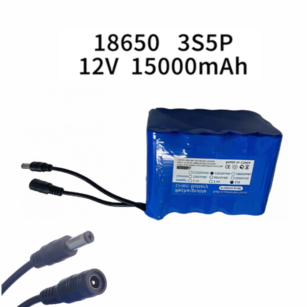 Fishing Battery 12v 3S5P 15Ah  - Lipo Battery Charger 评论和价格