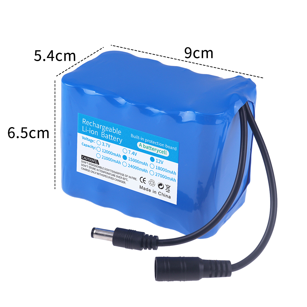 Fishing Battery 12v 3S5P 15Ah  - Lipo Battery Charger 评论和价格