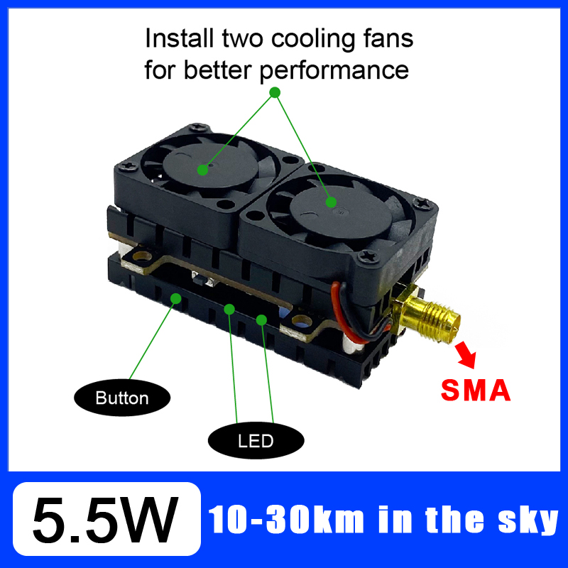 Long Range 5.8GHz 5.5W Video T - Drone Rc Board 评论和价格