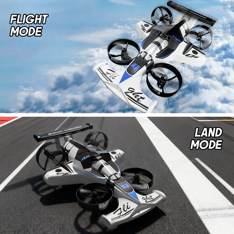 2in1 Mini Drone Air-Ground Fly - Drone Pro Rc Ufo 评论和价格