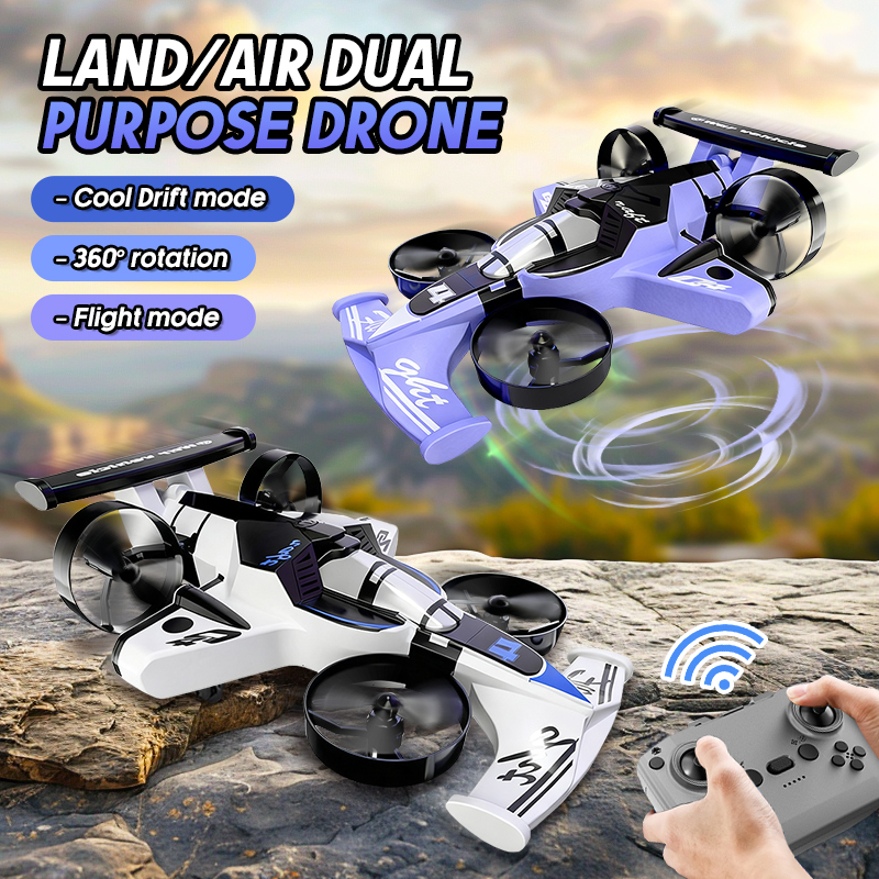 2in1 Mini Drone Air-Ground Fly - Drone Pro Rc Ufo 评论和价格