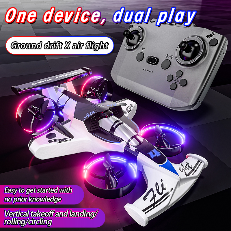 2in1 Mini Drone Air-Ground Fly - Drone Pro Rc Ufo 评论和价格