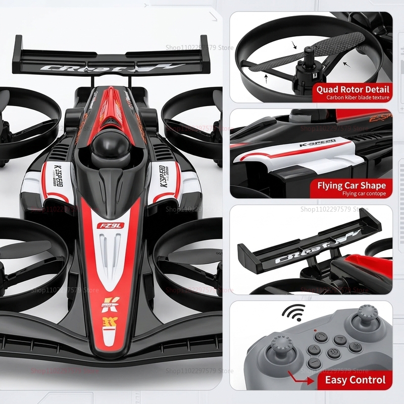 Mini RC Flying Car Transformab - Drone Pro Rc Ufo 评论和价格