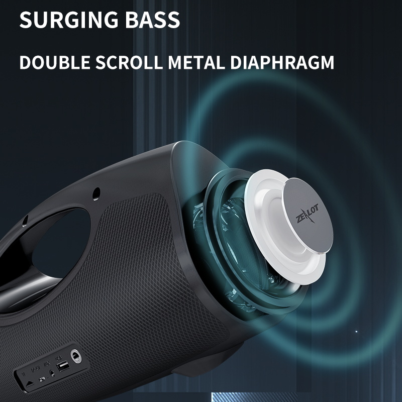 ZEALOT P1 40W Wireless Speaker - Drone Z1 评论和价格