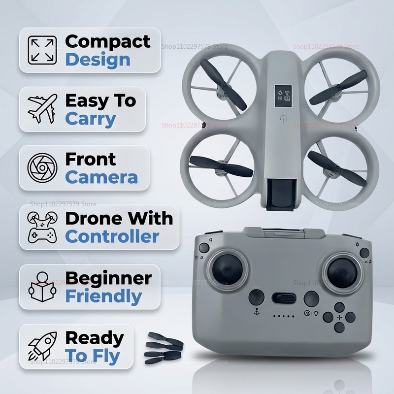 Mini Drone with 8K HD Camera F - Drone Pro Rc Ufo 评论和价格